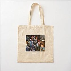 Somber Retro Cotton Tote Bag