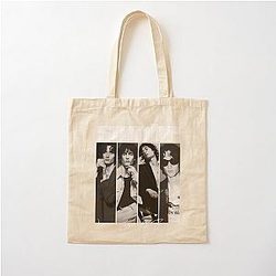 Somber Retro 90s Cotton Tote Bag
