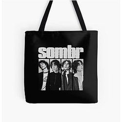 Somber World Tour Music Vintage Tote Bag