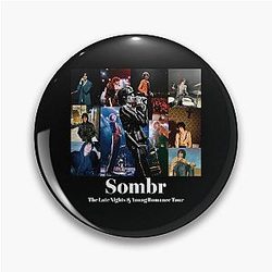 Somber Tour Retro Pin