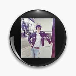 Somber Music Artist Pin