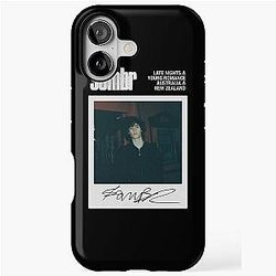 Somber Indie Singer iPhone Tough Case