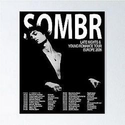 Somber European Tour 2026 Poster
