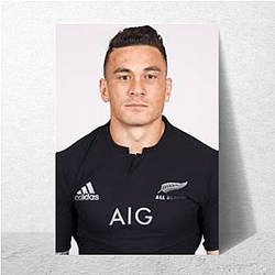 Playmaker Leader Sonny Bill Williams Posters