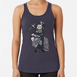 The Hell is Inside Your Head Crona Soul Eater Racerback Tank Top