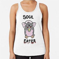 Furby Soul Eater Racerback Tank Top