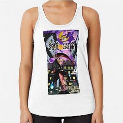 Soul Eater City Racerback Tank Top