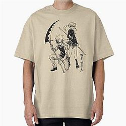 Soul Eater Inspired Anime Tee Unique Unisex Heavy Cotton Gift for Fans Gothic Oversized T-Shirt