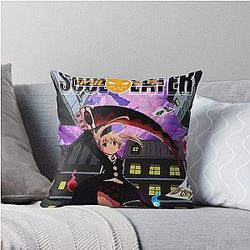 Soul Eater D City Throw Pillow