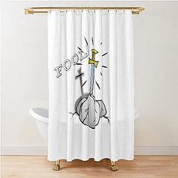 Excalibur Soul Eater Reference Shower Curtain