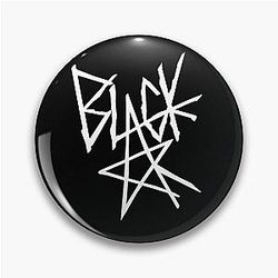 Black Star Signature Insignia Soul Eater Pin