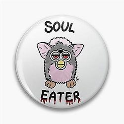 Furby the Soul Eater Pin