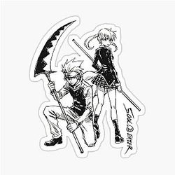 Soul Eater Inspired Anime Tee Unique Vintage Unisex Heavy Cotton Gift for Fans Gothic Shirt