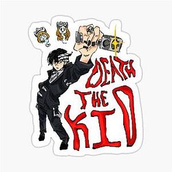 Death the Kid Soul Eater Sticker