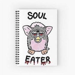 Furby Spiral Notebook