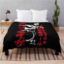 Kishin Red Soul Eater Throw Blanket
