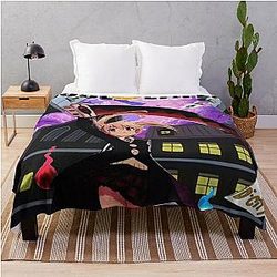 Soul Eater Dead City Throw Blanket