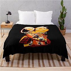 Partners in Soul Eater v2 Throw Blanket