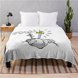 Excalibur Soul Eater Reference Throw Blanket