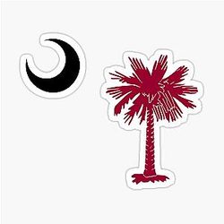 South Carolina Sticker