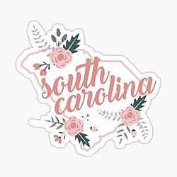 South Carolina state sticker
