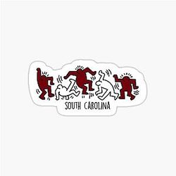 Carolina Groovy People Sticker