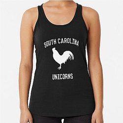 South Carolina Unicorn Racerback Tank Top