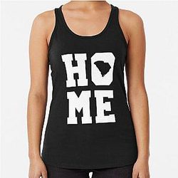 HOME South Carolina State Pride Racer back Tank Top