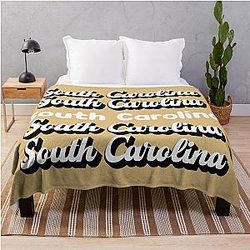 South Carolina State Pride Throw Blanket