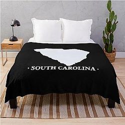 Home to South Carolina Throw Blanket