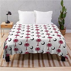 South Carolina Throw Blanket