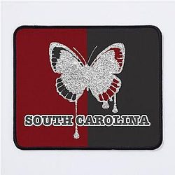 South Carolina Butterfly Mouse Pad