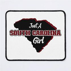 Just a Girl South Carolina Mouse Pad