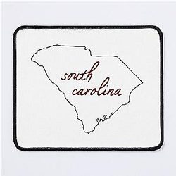 South Carolina Wall Art Mouse Pad