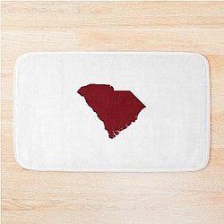 South Carolina Garnet Bath Mat