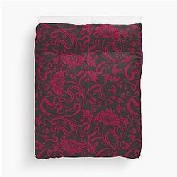 South Carolina Floral Duvet Cover