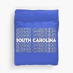 South Carolina Duvet Cover
