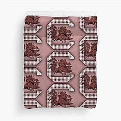 Retro Polka Dot South Carolina Duvet Cover