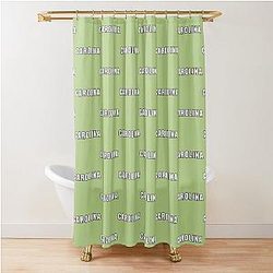 Carolina Jersey Font Shower Curtain
