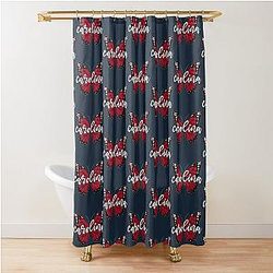 Carolina Butterfly Shower Curtain