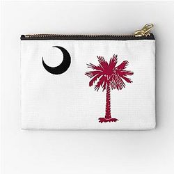 South Carolina Zipper Pouch