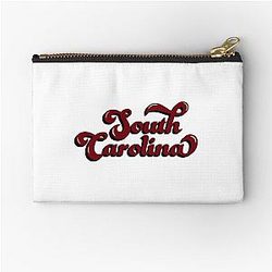 Groovy South Carolina Zipper Pouch