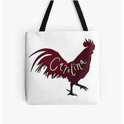 South Carolina Over Print Tote Bag