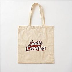 South Carolina Garnet Cotton Tote Bag
