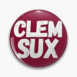 Clem Sux - South Carolina Gameday Pin