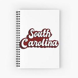 South Carolina Garnet Notebook