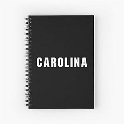 Carolina Jersey Spiral Notebook
