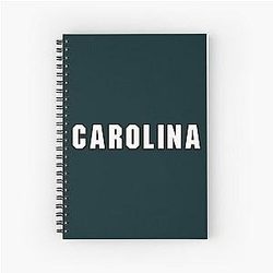 Carolina Jersey Spiral Notebook