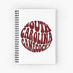 South Carolina Wave Spiral Notebook