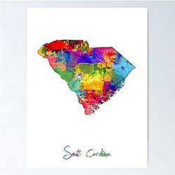 South Carolina Map